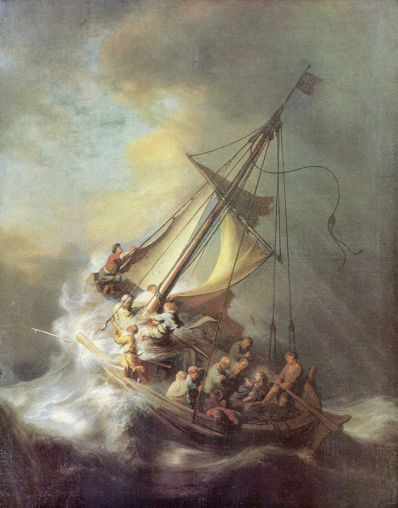 La tempestad calmada